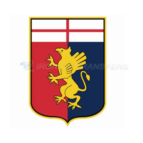 Genoa Iron-on Stickers (Heat Transfers)NO.8338